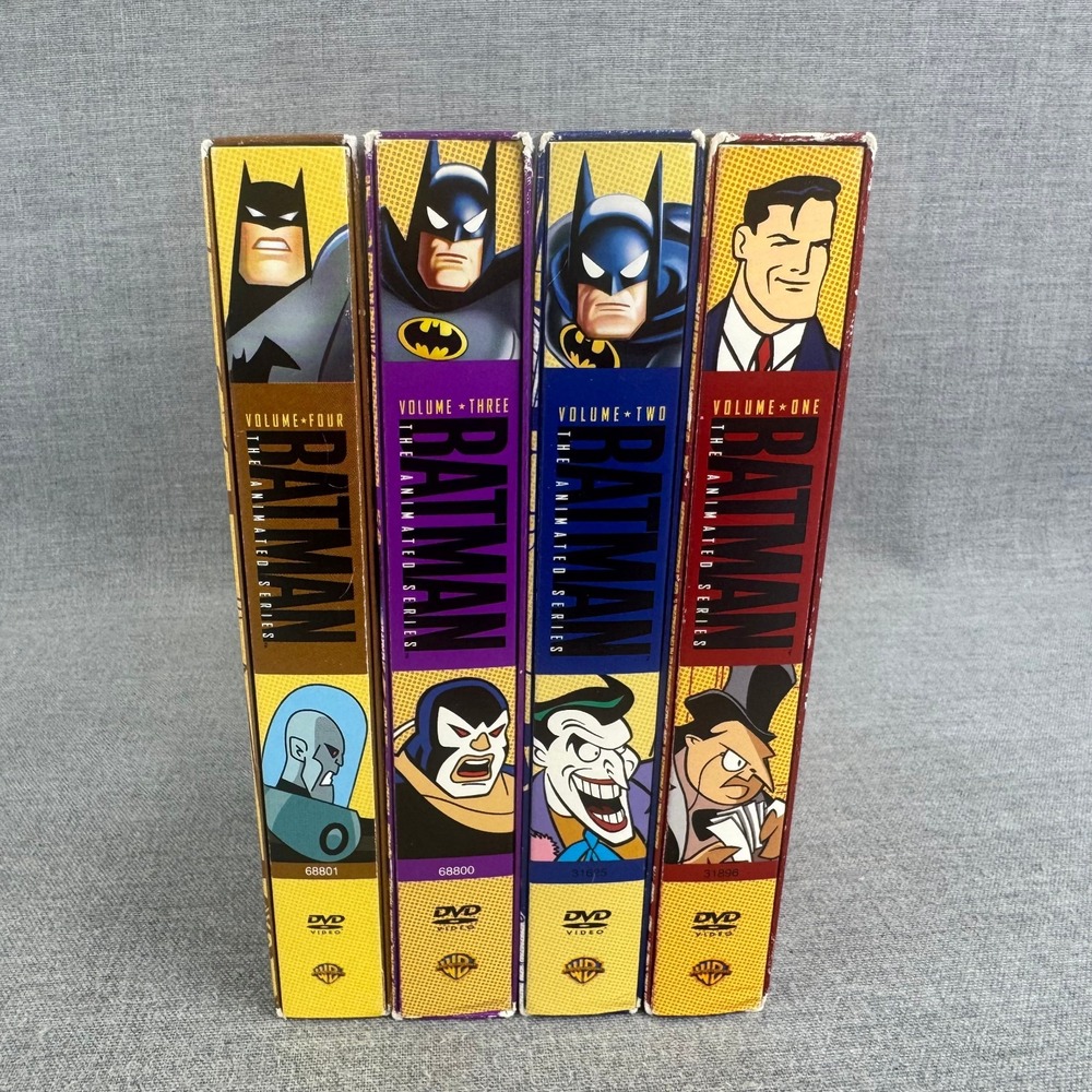 Batman The Animated Series Volumes 1 2 3 4 DVD 16 Disc Complete Set Tested - Picture 5 of 9